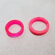 تصویر حلقه رزینی سرخابی 