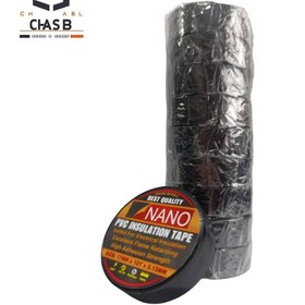 تصویر چسب برق مشکی BLACK PVC ELECTRICAL INSULATION TAPE 