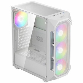 تصویر قاب کیس Gamdias Aura GC1 White RGB (آکبند) 