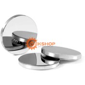 تصویر آینه فلزی دستگاه لیزر Co2 ضخامت ۳ میلی‌متر قطر ۲۵ میلی‌متر 