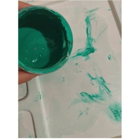 تصویر خمیر رنگ سبز 250 گرم 