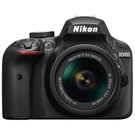 تصویر دوربین دیجیتال نیکون مدل D3400 با لنز 55-18 میلی متر VR AF-P Nikon D3400 18-55mm VR AF-P Digital Camera