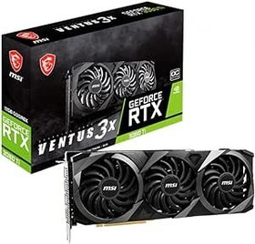 تصویر کارت گرافیک Msi Nvidia Geforce Rtx 3080 Ti VentUS 3X 12G Oc - Rtx 3080, VentUS Fan 3X, 12Gb Gddr6X, 384 Bit, Pci Express Gen 4, Displayport V1.4A, Hdmi Fan 2,4, 2.1 - ارسال 20 روز کاری Msi Nvidia Geforce Rtx 3080 Ti VentUS 3X 12G Oc Gaming Graphics Card - Rtx 3080, VentUS Fan 3X, 12Gb Gddr6X, 384 Bit, Pci Express Gen 4, Displayport V1.4A, Hdmi 2.1, Frozr, 4K