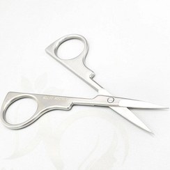 تصویر قیچی ابرو مدل عینکی اصلی گلدن دریم GOLDEN DREAM - بصورت 1 عددی GOLDEN DREAM original eyeglass model eyebrow scissors