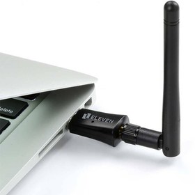 تصویر کارت شبکه بی سیم آنتن دار Eleven D14 300Mbps Eleven D14 300Mbps Wireless USB Adapter