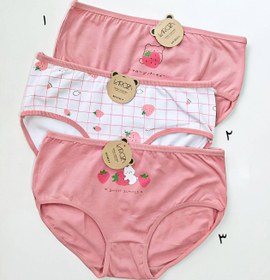 تصویر شورت نخی پک دو عددی کد 033 