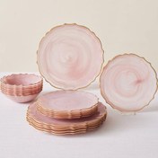 تصویر سرویس غذاخوری ICEQUEEN 18 قطعه 6 نفر مجموعه شام کاراجا Karaca 