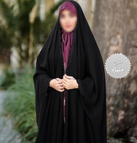 تصویر چادر عربی کرپ درجه یک 