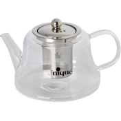 تصویر قوری پیرکس 850 سی سی شعله مستقیم یونیک UN-7905 Pyrex teapot 850 cc direct flame UN-7905