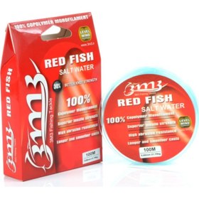 تصویر نخ ماهیگیری 3M3 رد فیش RED FISH 0.25mm 