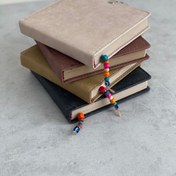 تصویر دفتر خاطرات قفل دار برگه کاهی 