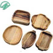 تصویر خرما خوری - زیر استکانی -چوب گردو -5201 