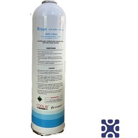 تصویر گاز کولر خودرو کولیب مدل HFC-134a وزن 1 کیلوگرم 