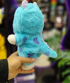 تصویر عروسک پولیشی خرس مهربون لباس سالیوان 