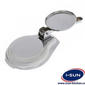 تصویر همبرگر زن دستی 