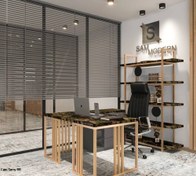 تصویر میز تحریر و میز کارمندی M_112 