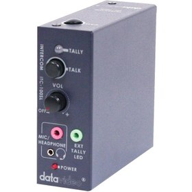 تصویر افزایش دهنده اینترکام دیتاویدئو ITC-100SL Datavideo ITC-100SL Intercom Belt Pack