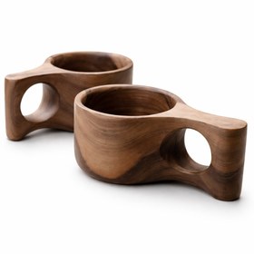 تصویر لیوان چوبی کوکسا 