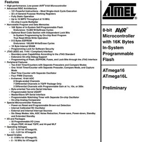 تصویر میکروکنترلر ATMEGA16A-PU 