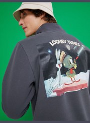 تصویر سویشرت لوونی تونز با طرح مجوز دار برند Koton Looney Tunes Sweatshirt Licensed Printed