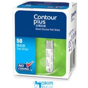 تصویر نوار تست قندخون کنتورپلاس (Contour plus) 