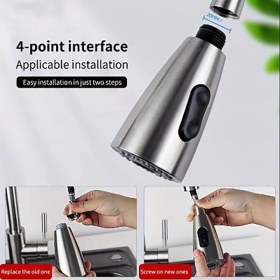 تصویر سرشیر چند حالته هرمی Pyramid multi-position valve head