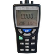 تصویر مانومتر و بادسنج پیتوت تیوب مدل TES-3142 TES-3142 Pitot Tube Anemometer Differential Pressure Manometer