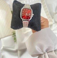 تصویر کد 130 ساعت مچی صفحه مربعی کاسیو چری 