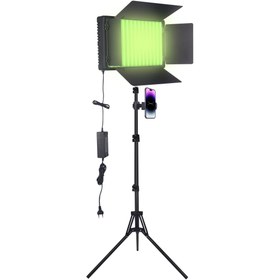 تصویر نور ثابت ال ای دی PROFESSIONAL LED U600 rgb 