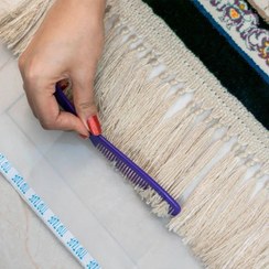 تصویر محافظ ریشه فرش 9متری حریر اصلی دوردوخت 