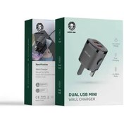 تصویر شارژر دیواری کوچک گرین (20 وات) - Black, 7 روز ضمانت تعویض کالا 