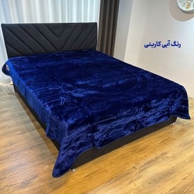 تصویر پتو نرمینه بافت مدل ونلون سایز 160x220 سانتی متر 