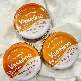 تصویر بالم لب کاسه ای وازلین - آبی Vaseline