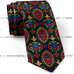 تصویر کراوات مردانه سنتی طرح سوزن دوزی سیستان 