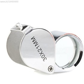 تصویر ذره بین فلزی تاشو MG55367 