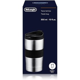 تصویر ماگ مسافرتی 300 میلی لیتر دلونگی مدل DLSC074 De'Longhi DLSC074 300ml Travel mug