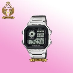 تصویر ساعت مچی دیجیتالی کاسیو مدل AE-1200WHD-1AVDF ا casio AE-1200WHD-1AVDF digital watch casio AE-1200WHD-1AVDF digital watch