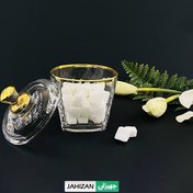 تصویر قندان بلینک مکس مدل استرلینگ لب طلا کد 127 