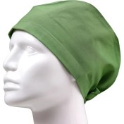 تصویر کلاه جراحی کلاسیک سبز پسته‌ای چیزگی مدیکال 