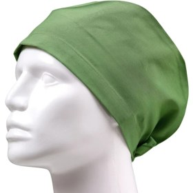 تصویر کلاه جراحی کلاسیک سبز پسته‌ای چیزگی مدیکال 