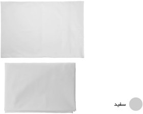 تصویر رويه تشک و روبالشي نرم بافت مدل Simple - يک نفره 2 تکه ا Narm Baft Simple Fitted Sheet and Pillow Case 1 Person 2 Pcs Narm Baft Simple Fitted Sheet and Pillow Case 1 Person 2 Pcs