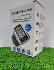 تصویر فشار سنج دیجیتال بازویی سخنگوی فارسی بولیس BULISS BULISS ELECTRONIC BLIID PRESSURE MONITOR