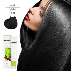 تصویر رنگ مو مارال سری Natural رنگ مشکی شماره 1.0 حجم 100 میلی لیتر ا Maral Natural Hair Color , Black, No. 1.0 , 100 ml Maral Natural Hair Color , Black, No. 1.0 , 100 ml