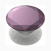 تصویر پایه نگهدارنده گوشی موبایل پاپ سوکت Lilac Metallic Diamond 