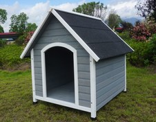 تصویر خانه سگ چوبی مدل L10 