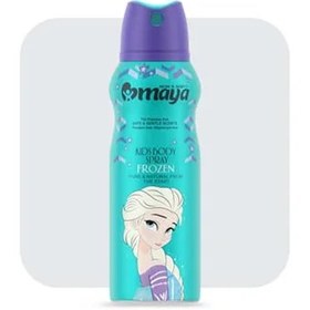 تصویر اسپری کودک مایا مدل اسپایدرمن حجم ۱۳۰ میلی لیتر 