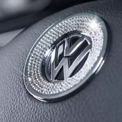 تصویر نگین لوگو فرمان خودرو ولکس واگن (volkswagen) 