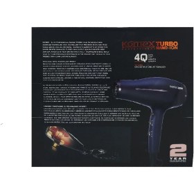 تصویر سشوار حرفه ای کومکس KM-620 کد 2416 Hair Dryer KOMEX turbo KM-620