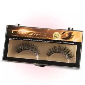 تصویر مژه موی سمور سه بعدی کد 32 آر تی اس 3D otter hair eyelashes RTS code 32