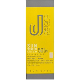 تصویر دلانو کرم ضد آفتاب رنگی +SPF50 مناسب پوست های دارای لک ا Delano Tinted Sunscreen Cream SPF50+ Bio-Taches Delano Tinted Sunscreen Cream SPF50+ Bio-Taches